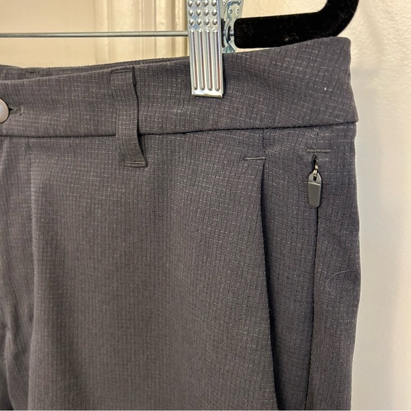 Lululemon Athletica Commission Classic Fit Warpstreme Shorts Checkered Gray 32 - Picture 2 of 6